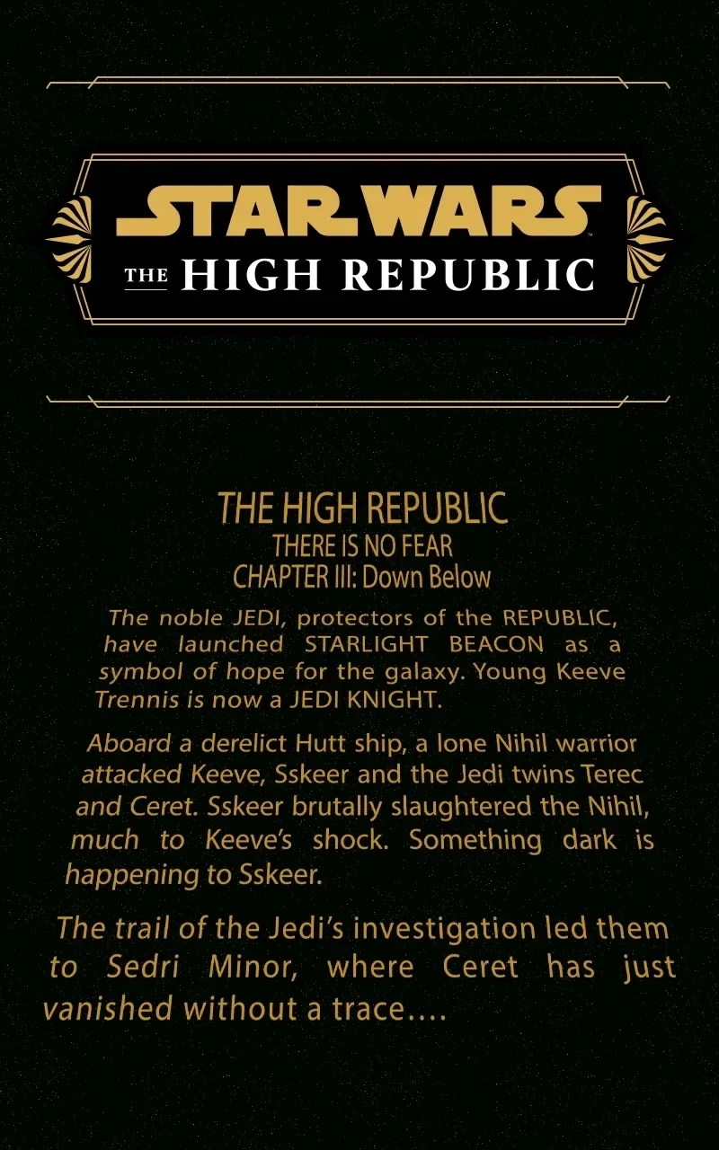 Star Wars: The High Republic Chapter 6 page 1