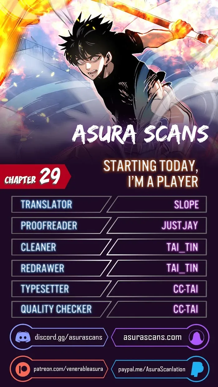 STARTING TODAY, I’M A PLAYER Chapter 29 page 1
