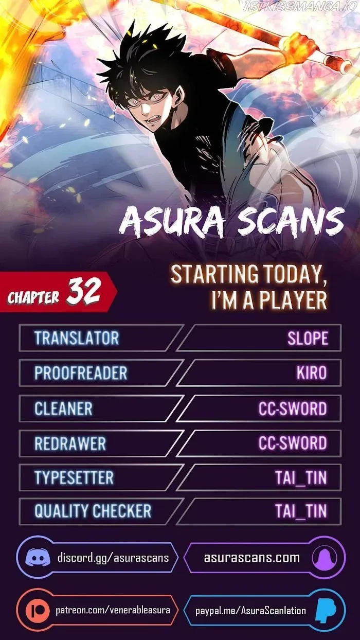 STARTING TODAY, I’M A PLAYER Chapter 32 page 1