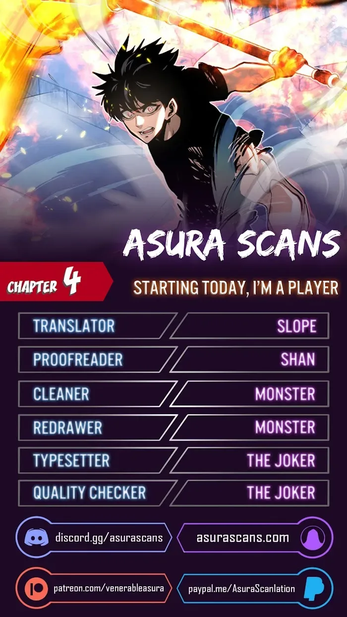 STARTING TODAY, I’M A PLAYER Chapter 4 page 1