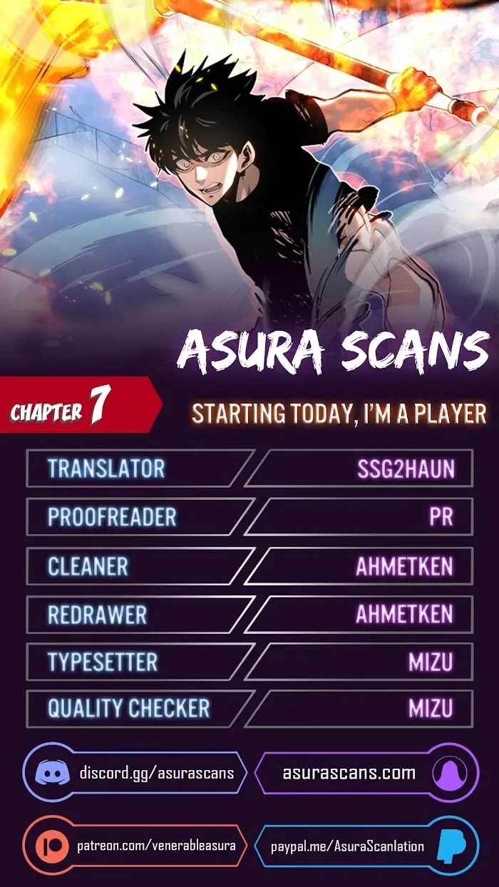 STARTING TODAY, I’M A PLAYER Chapter 7 page 1