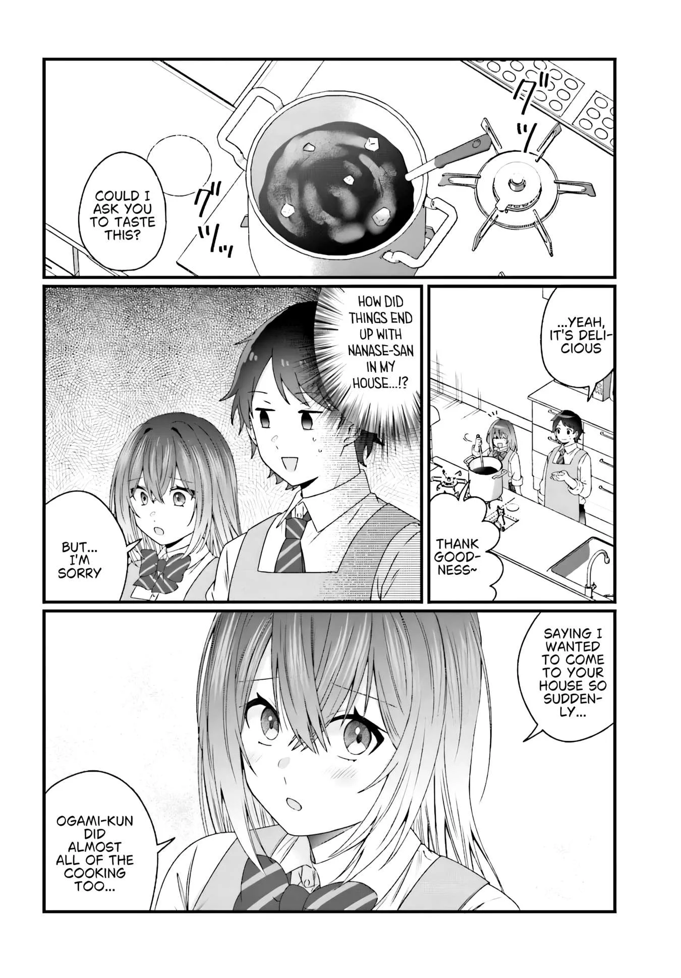 Stealing the Short, Stacked, and Cute Nanase-san from Her Delusional Ex-Boyfriend and Making Her Happy Chapter 2.2 page 2