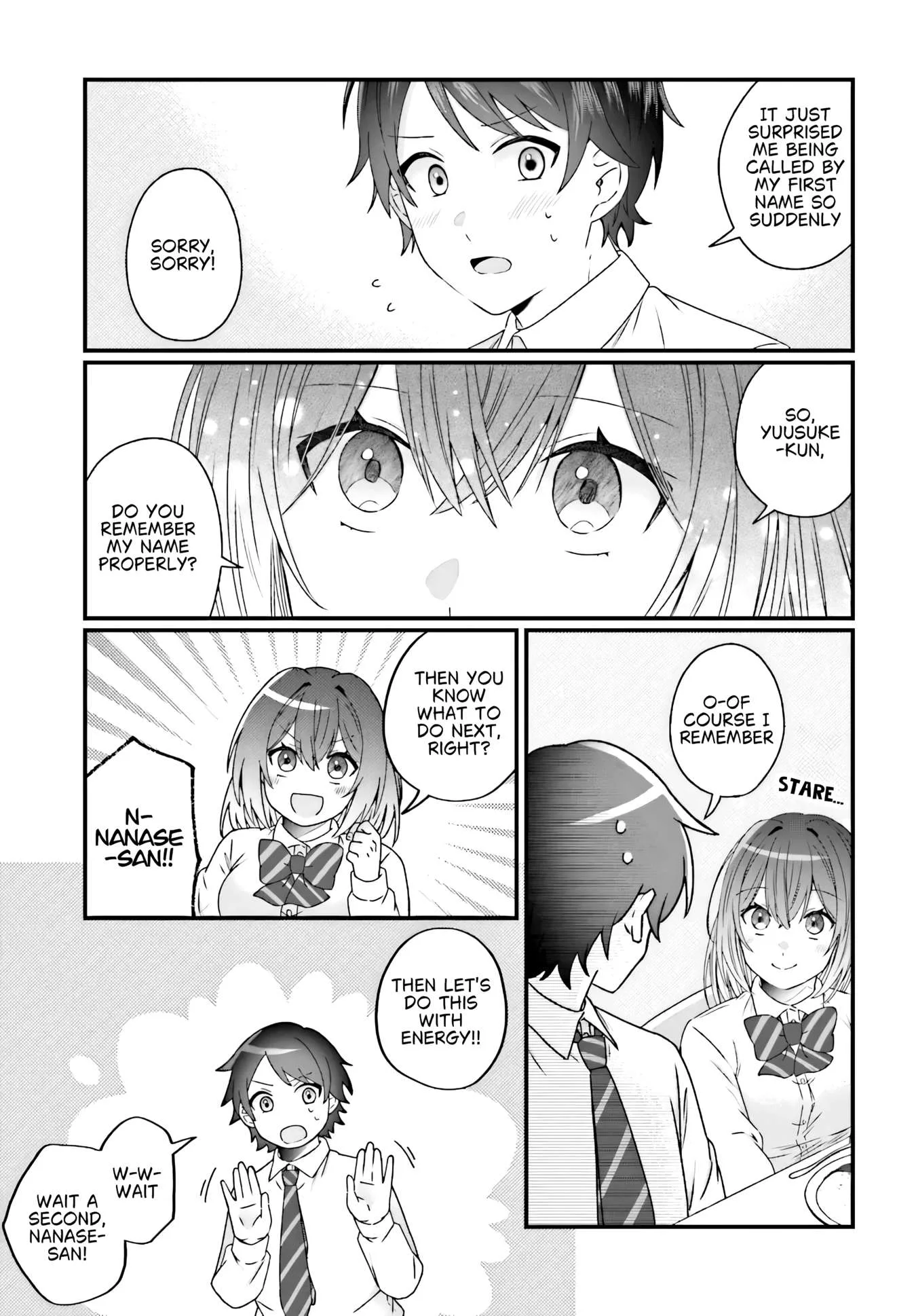 Stealing the Short, Stacked, and Cute Nanase-san from Her Delusional Ex-Boyfriend and Making Her Happy Chapter 2.2 page 9