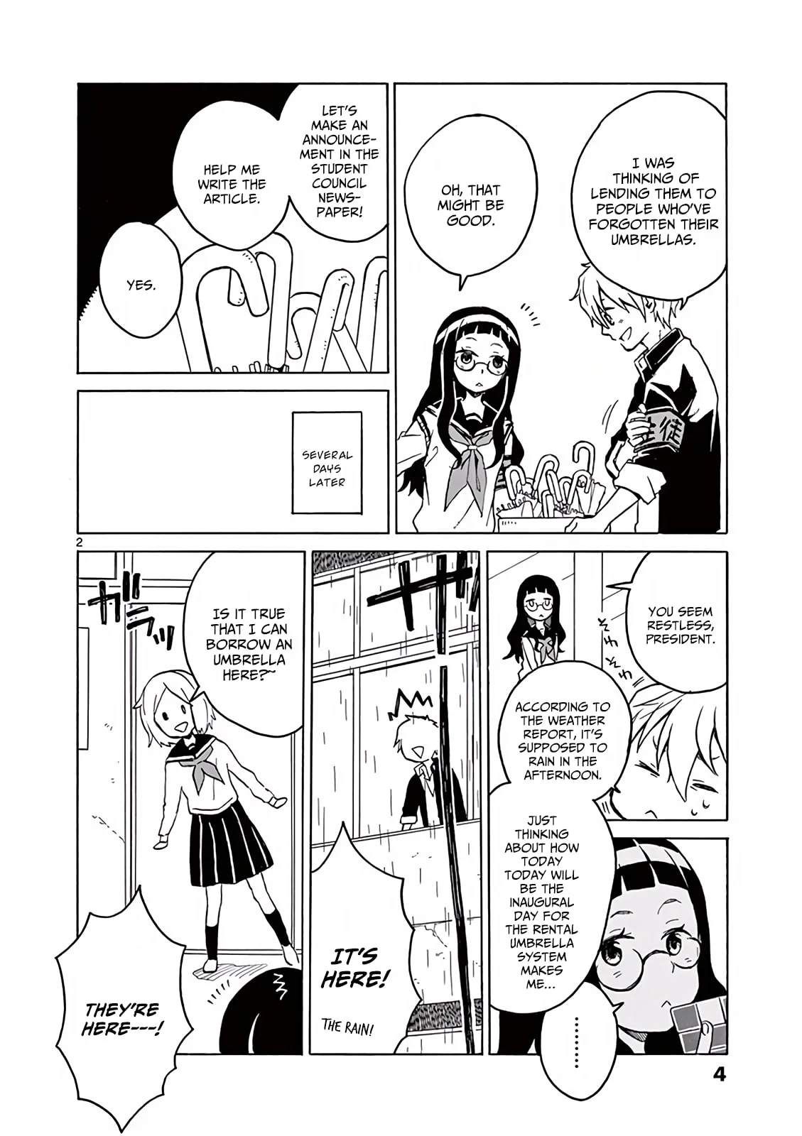 Student Council for Two Chapter 1 page 5