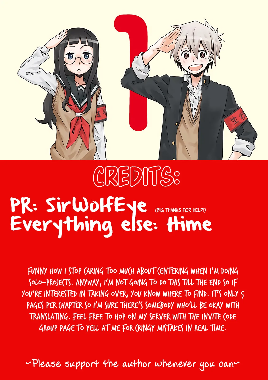 Student Council for Two Chapter 2 page 7