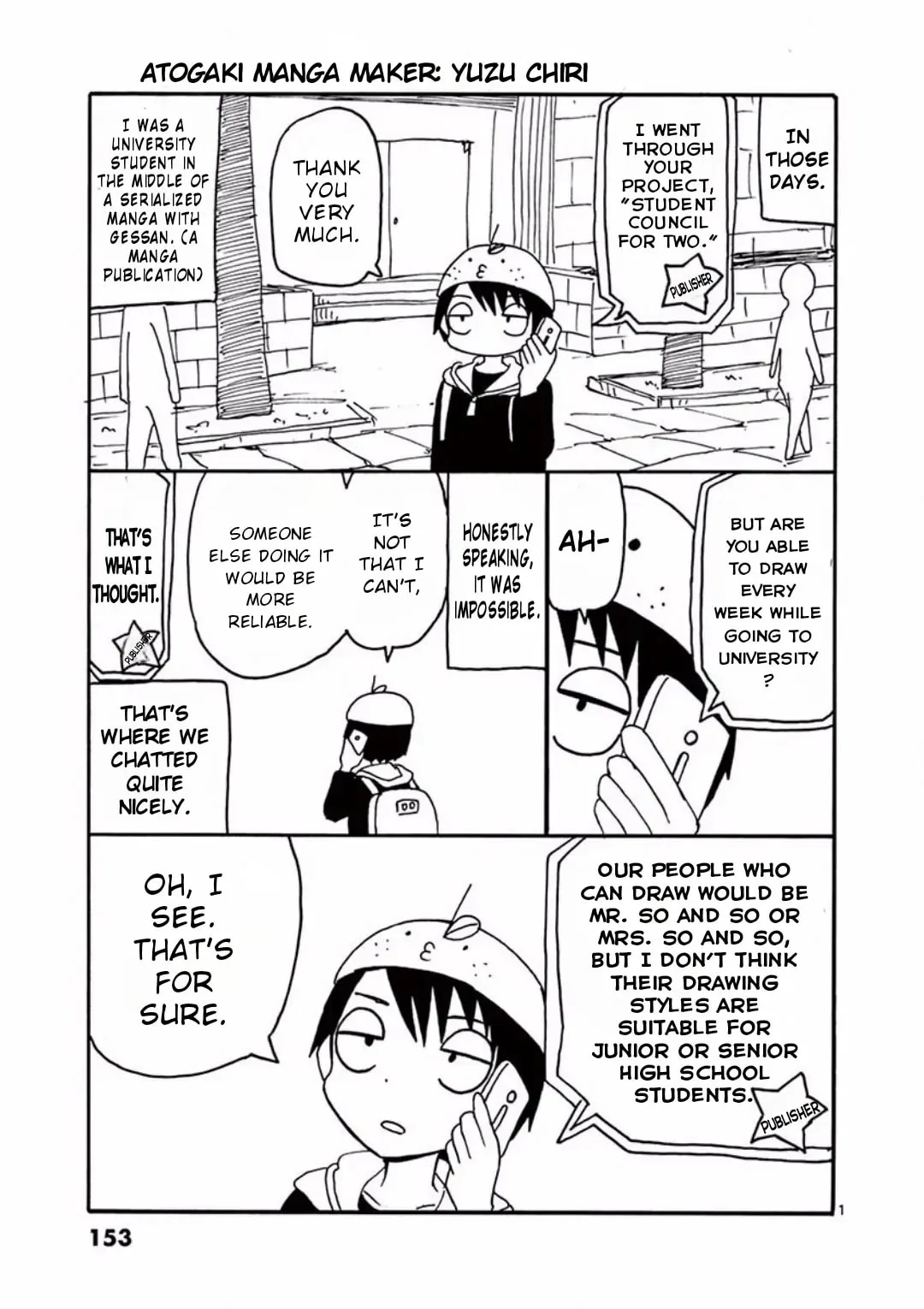 Student Council for Two Chapter 25.5 page 1
