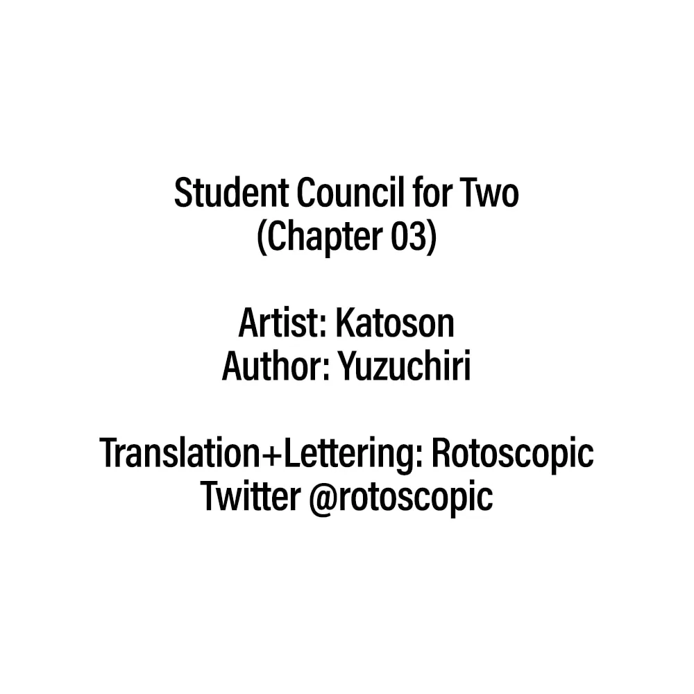 Student Council for Two Chapter 3 page 6