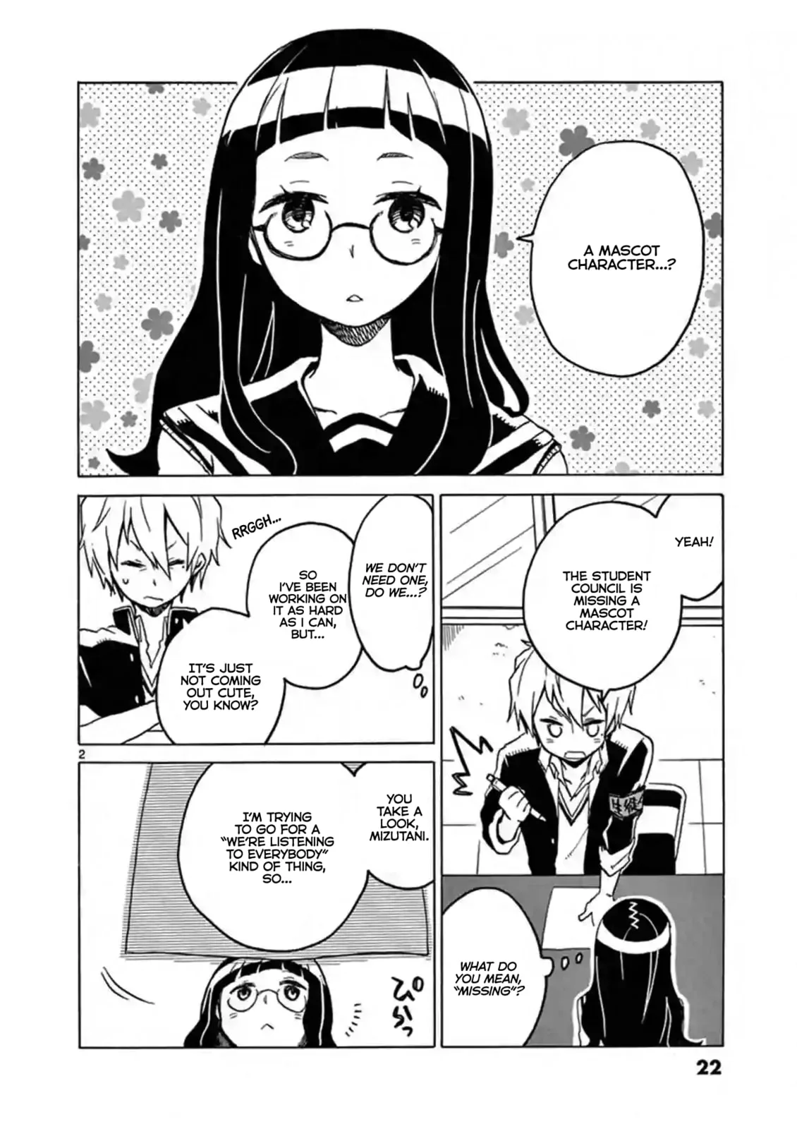 Student Council for Two Chapter 4 page 2