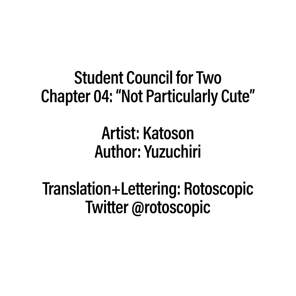 Student Council for Two Chapter 4 page 6