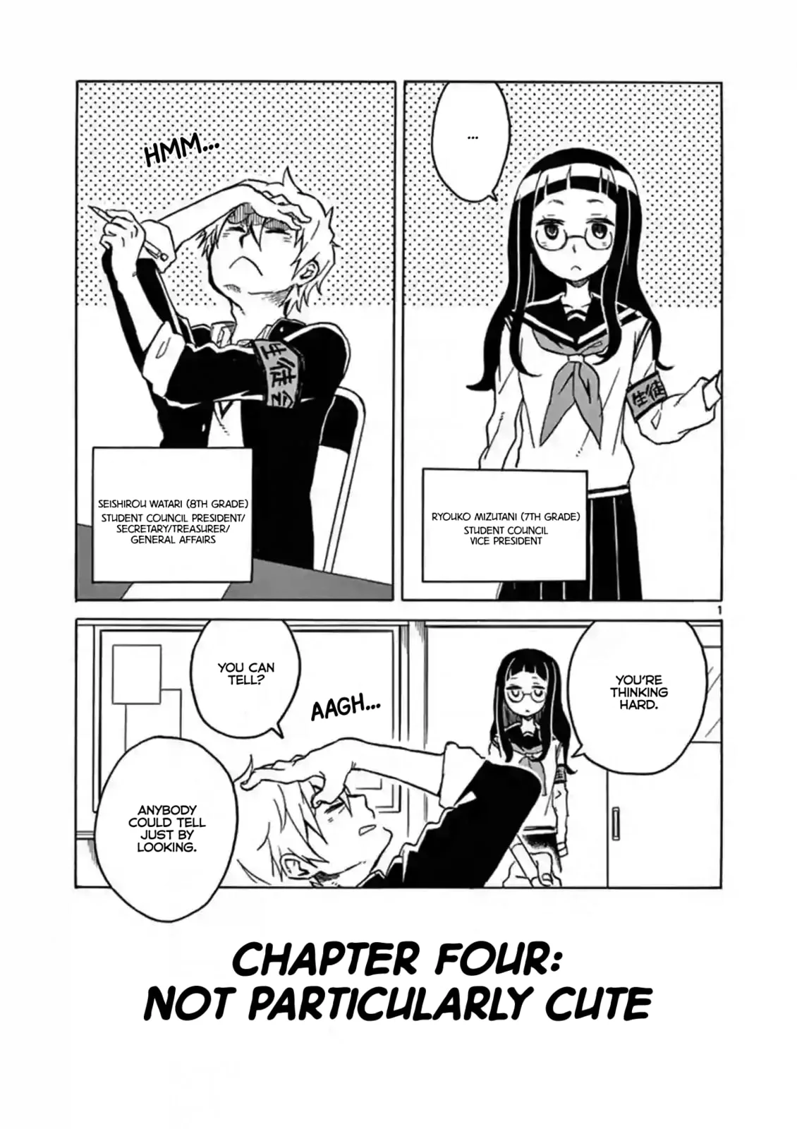 Student Council for Two Chapter 4 page 1