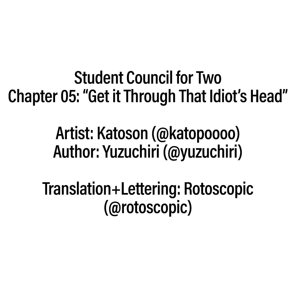 Student Council for Two Chapter 5 page 6