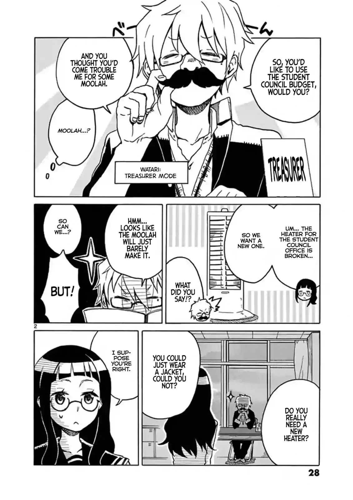 Student Council for Two Chapter 5 page 2
