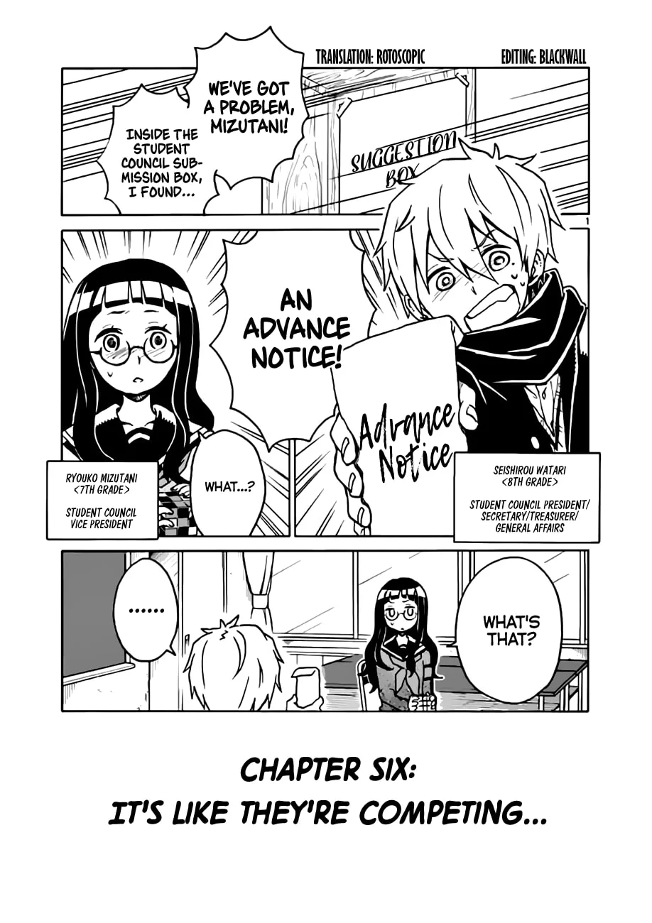 Student Council for Two Chapter 6 page 1
