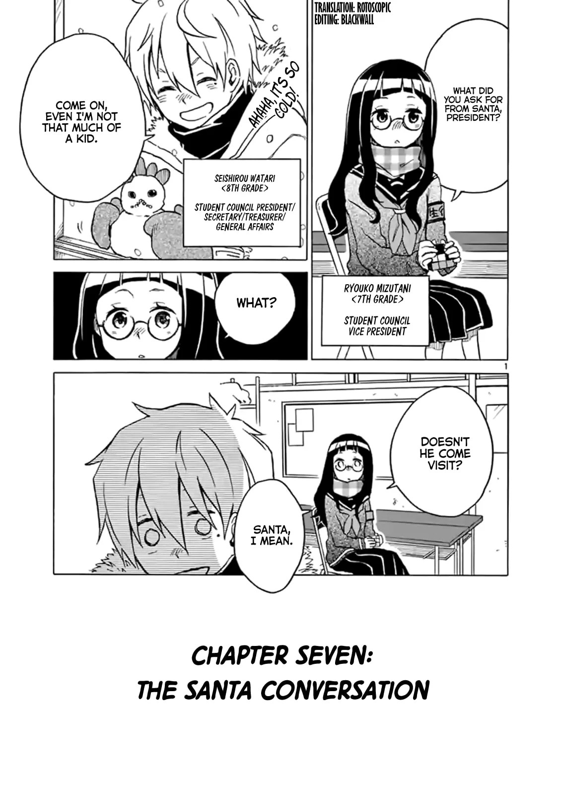 Student Council for Two Chapter 7 page 1
