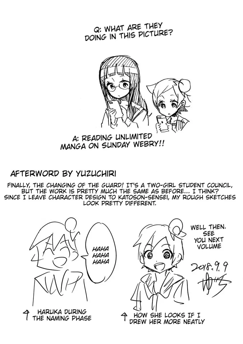 Student Council for Two Chapter 77.5 page 1