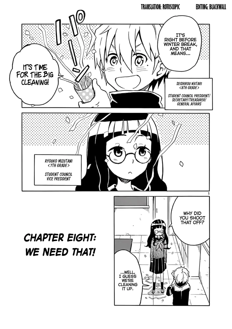 Student Council for Two Chapter 8 page 1