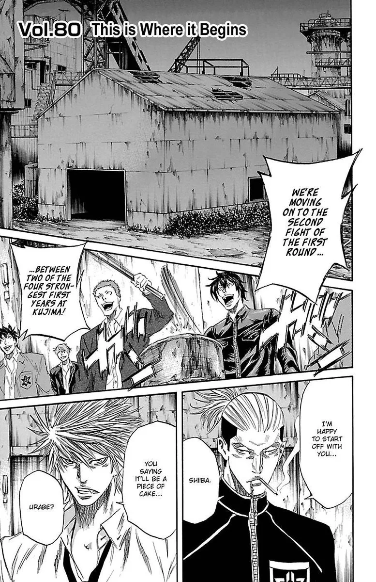 Sugarless (HOSOKAWA Masami) Chapter 80 page 1