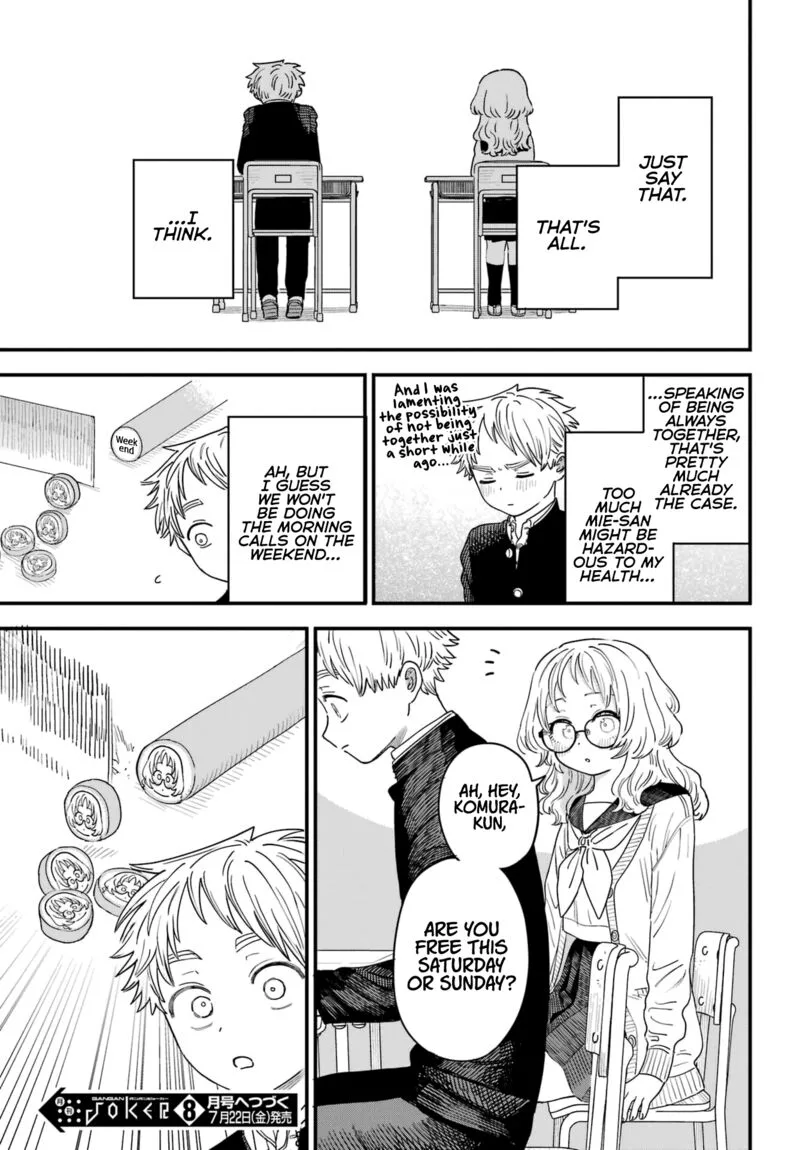 Sukinako ga Megane wo Wasureta Chapter 90 page 21
