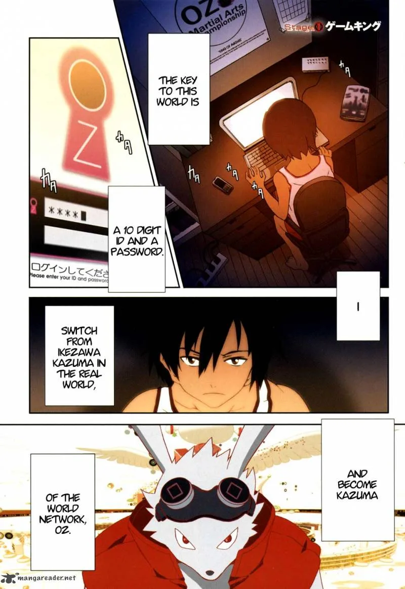 Summer Wars: King Kazuma vs Queen Ozu Chapter 1 page 3