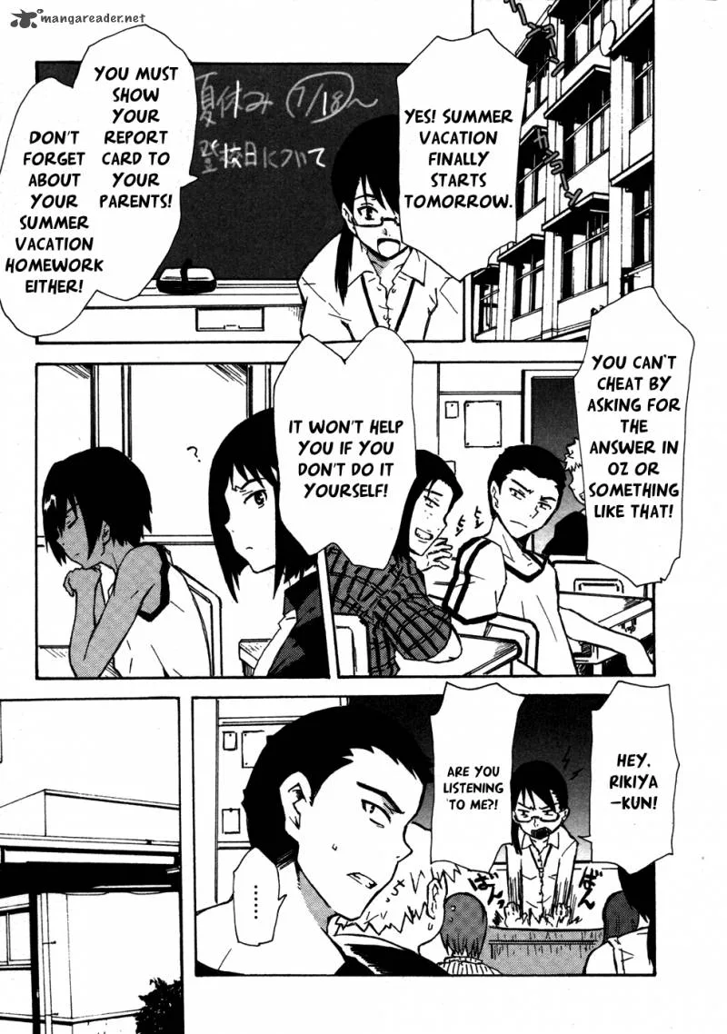 Summer Wars: King Kazuma vs Queen Ozu Chapter 1 page 20