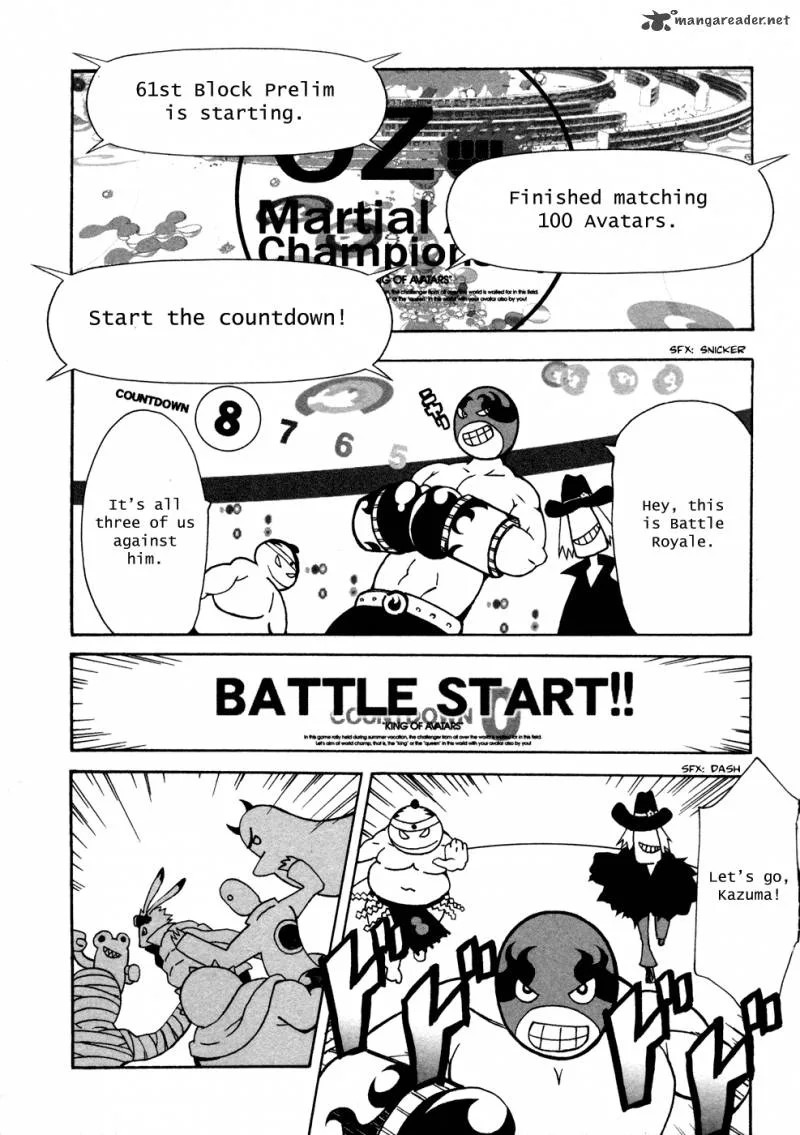 Summer Wars: King Kazuma vs Queen Ozu Chapter 2 page 9