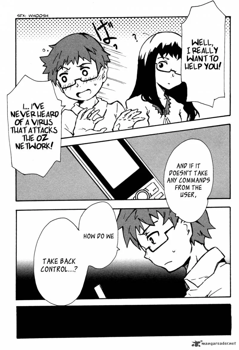 Summer Wars: King Kazuma vs Queen Ozu Chapter 8 page 17