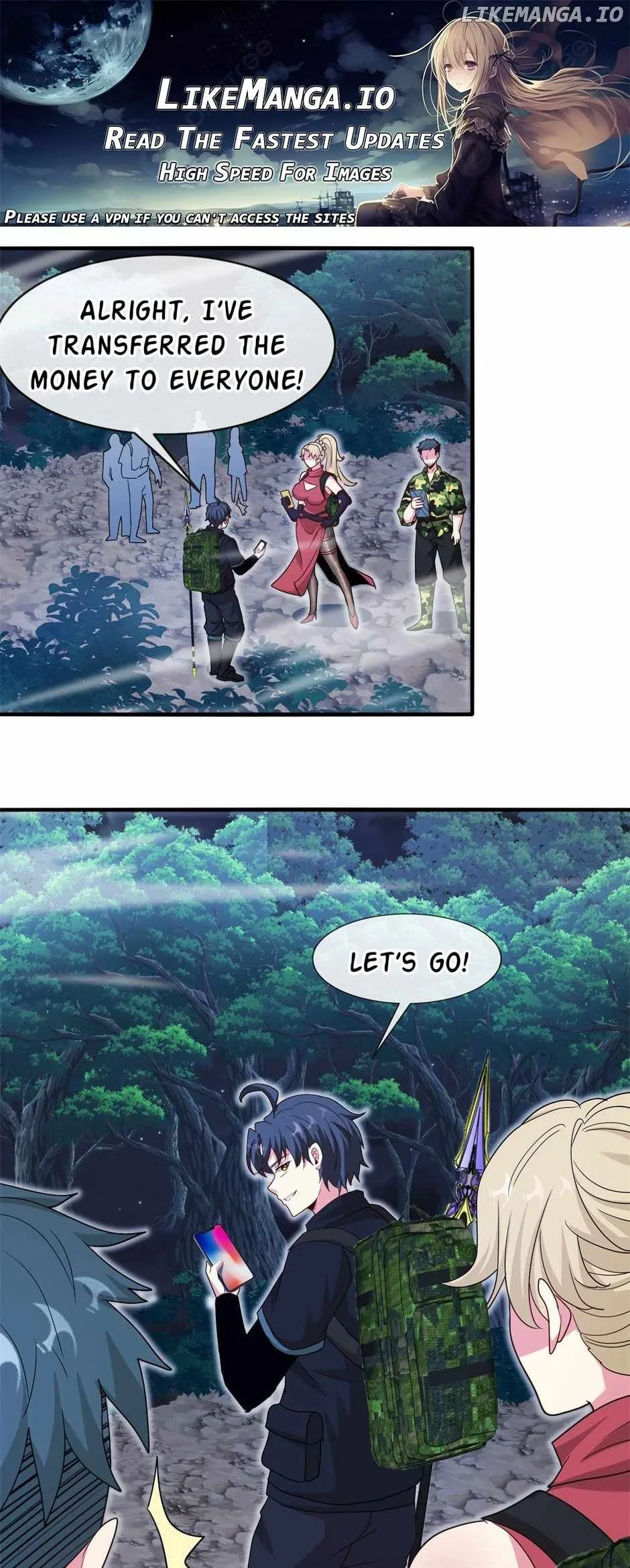 Super God System Chapter 111 page 1