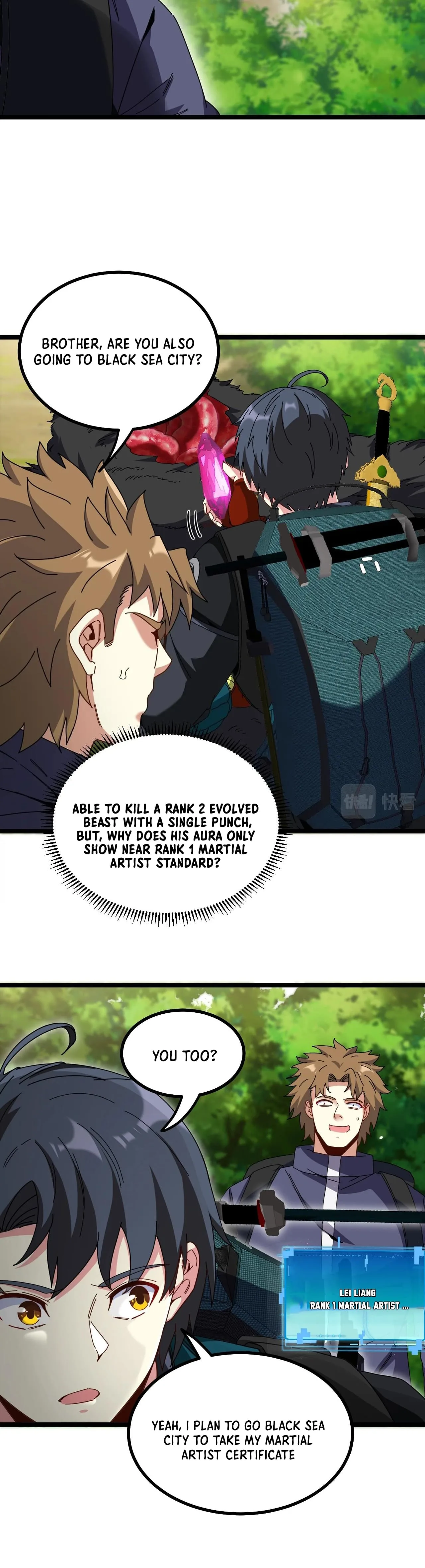 Super God System Chapter 40 page 21