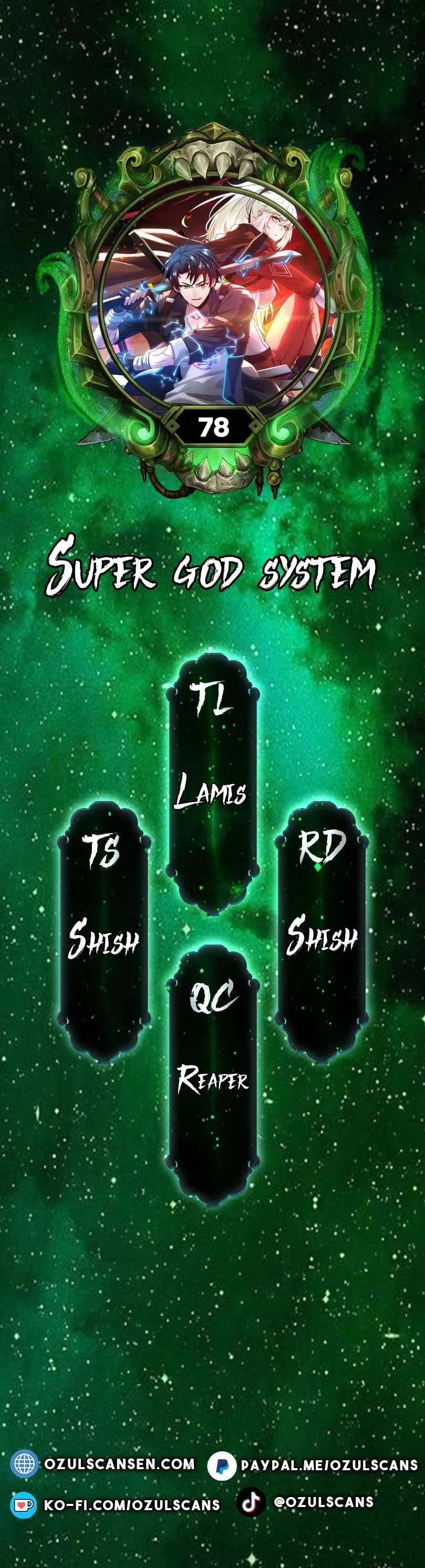 Super God System Chapter 78 page 1