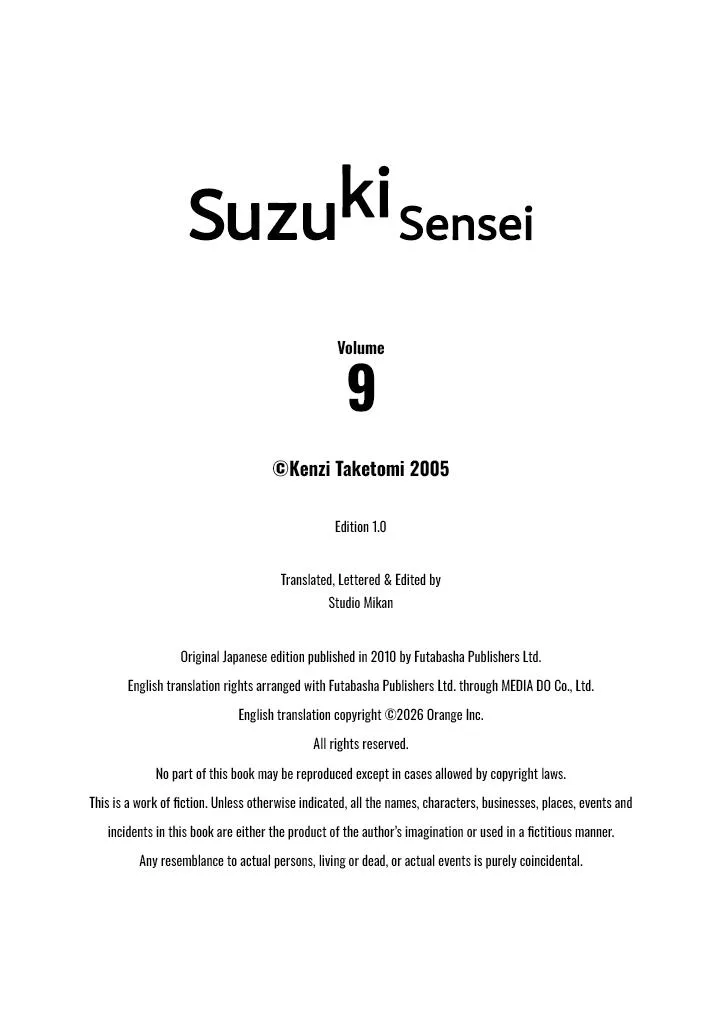 Suzuki-sensei Chapter 9 page 182
