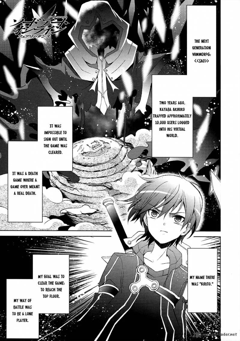 Sword Art Online - Fairy Dance Chapter 1 page 2