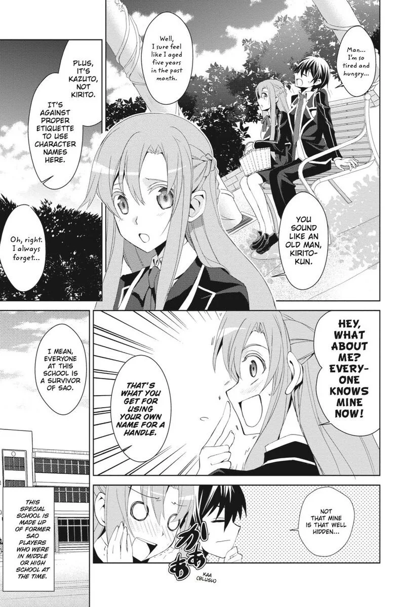 Sword Art Online - Fairy Dance Chapter 14 page 3