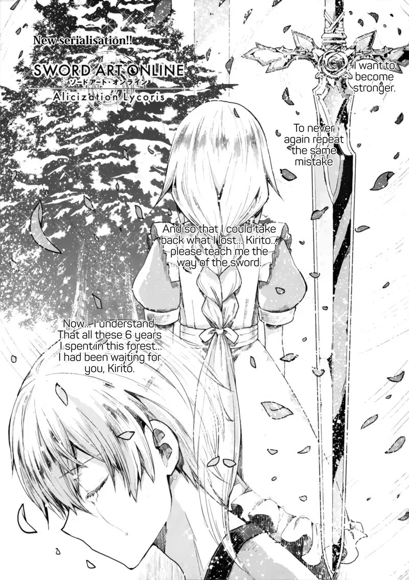 Sword Art Online - Lycoris Chapter 1 page 1