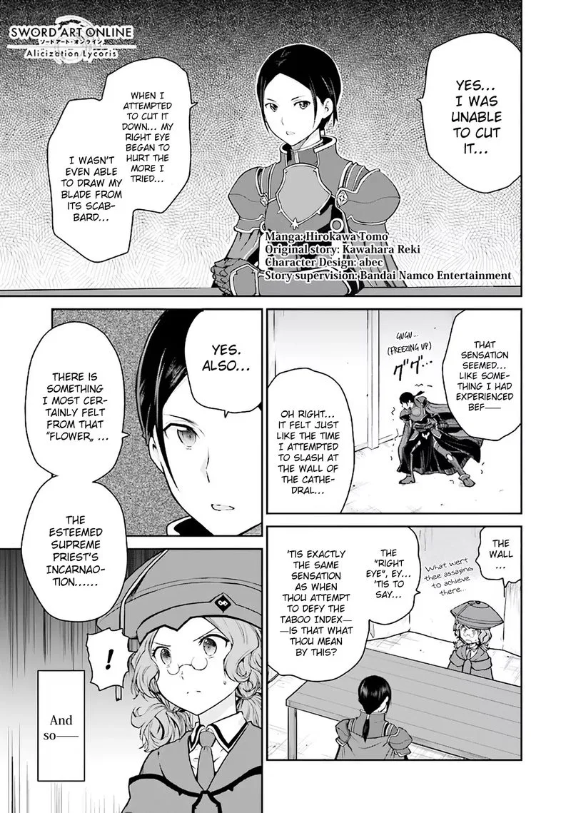 Sword Art Online - Lycoris Chapter 10 page 1
