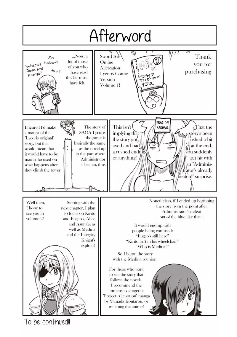 Sword Art Online - Lycoris Chapter 5 page 35