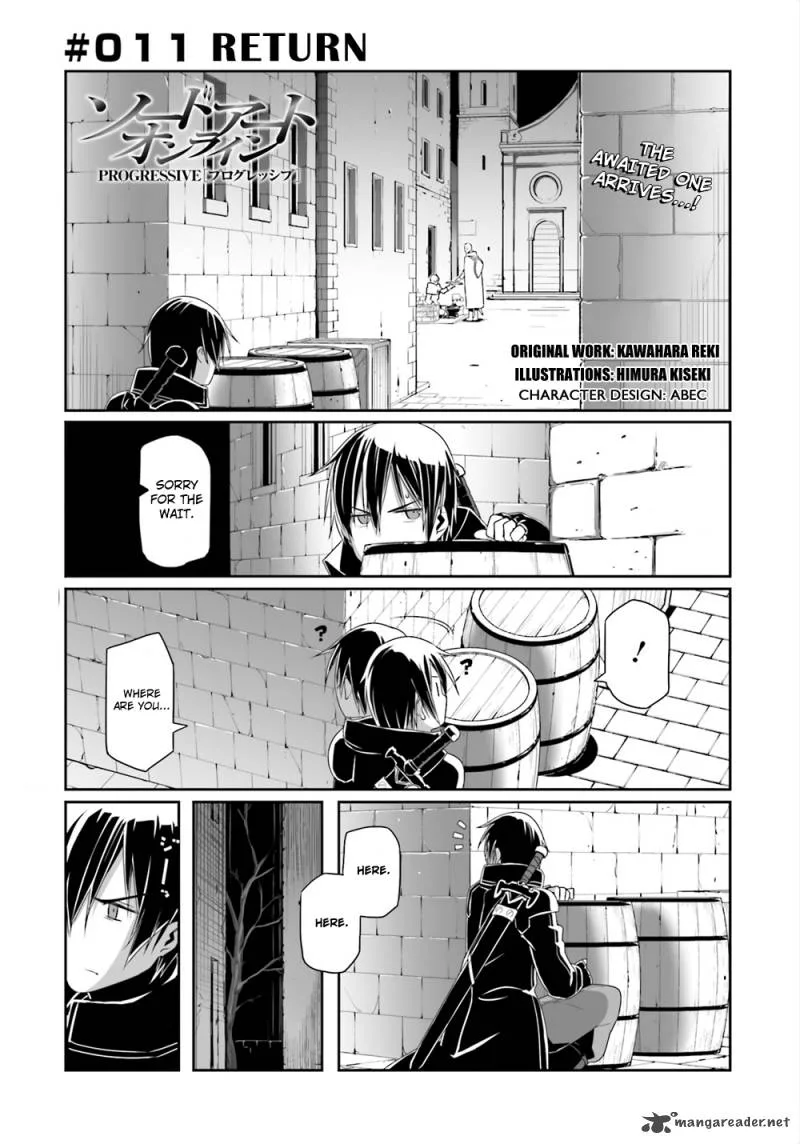 Sword Art Online: Progressive Chapter 11 page 1