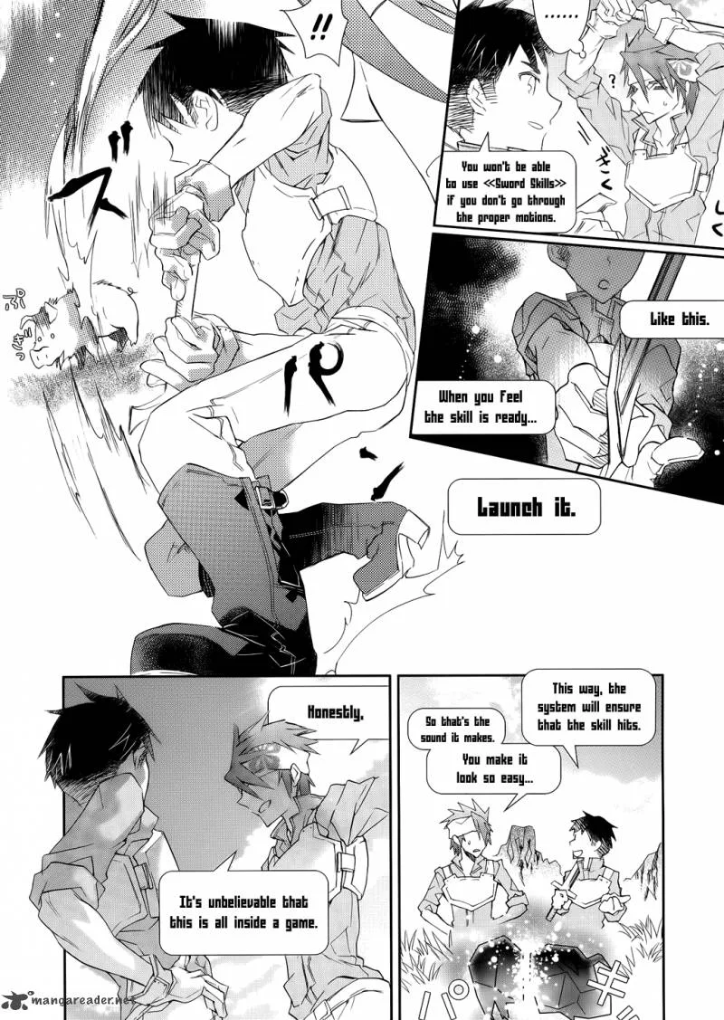 Sword Art Online Chapter 1 page 17