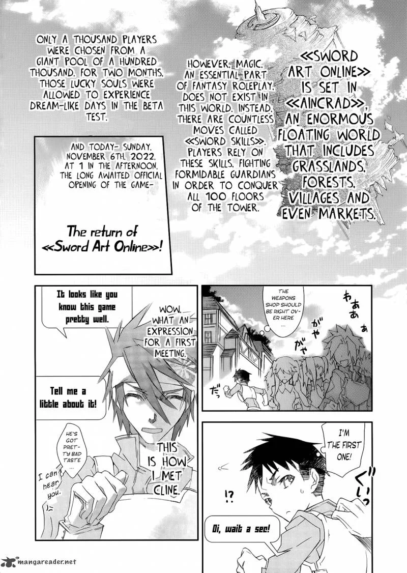 Sword Art Online Chapter 1 page 21