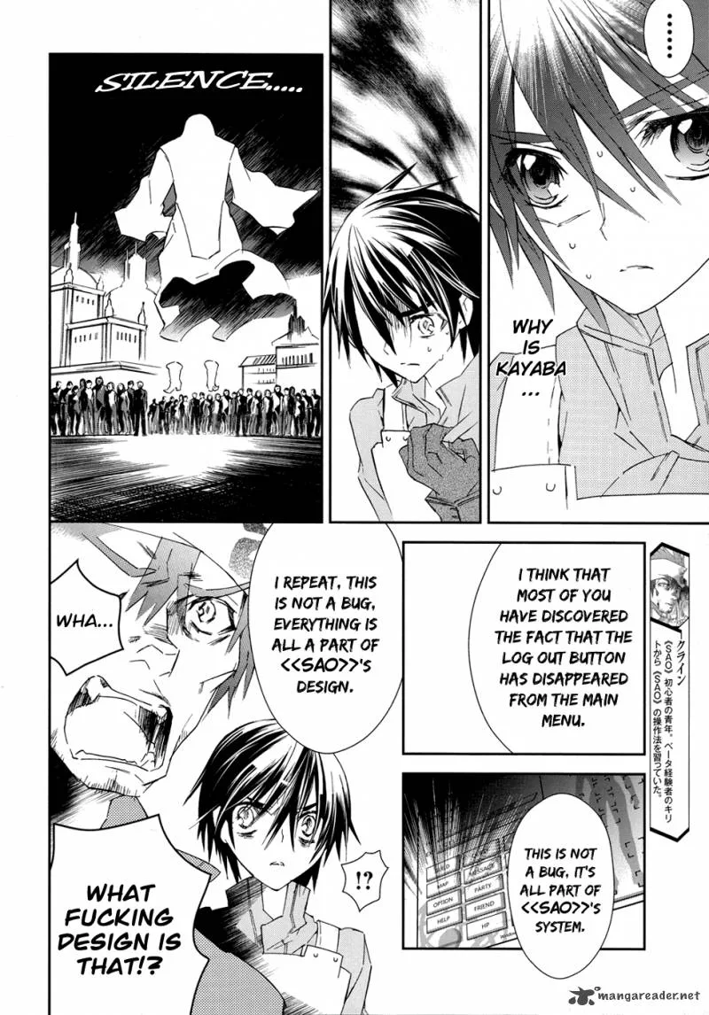 Sword Art Online Chapter 2 page 4