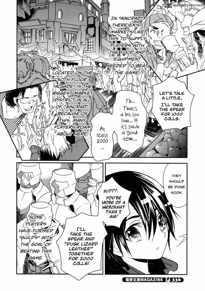 Sword Art Online Chapter 3 page 11