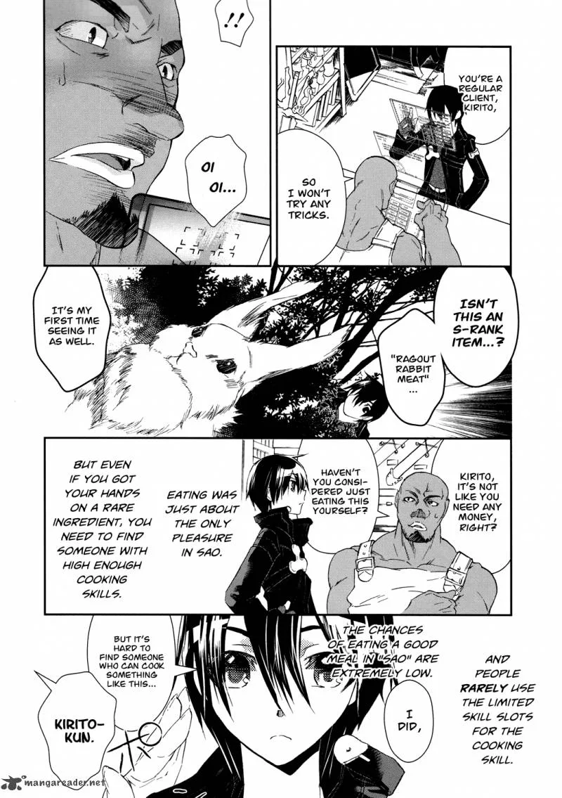Sword Art Online Chapter 3 page 13