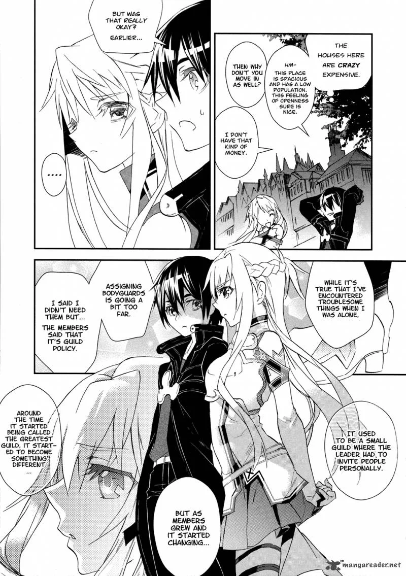 Sword Art Online Chapter 3 page 22