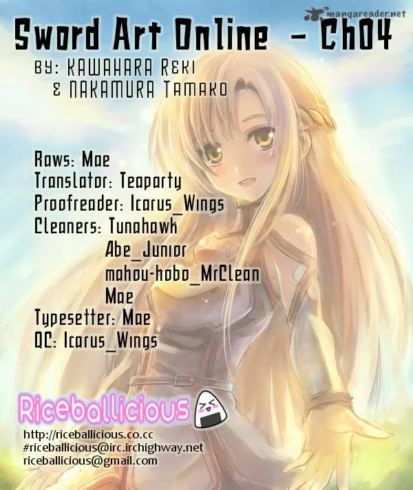 Sword Art Online Chapter 3 page 37