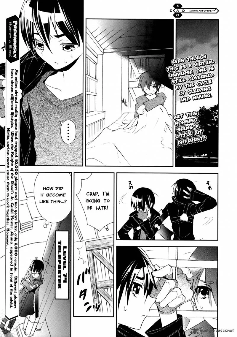 Sword Art Online Chapter 4 page 1