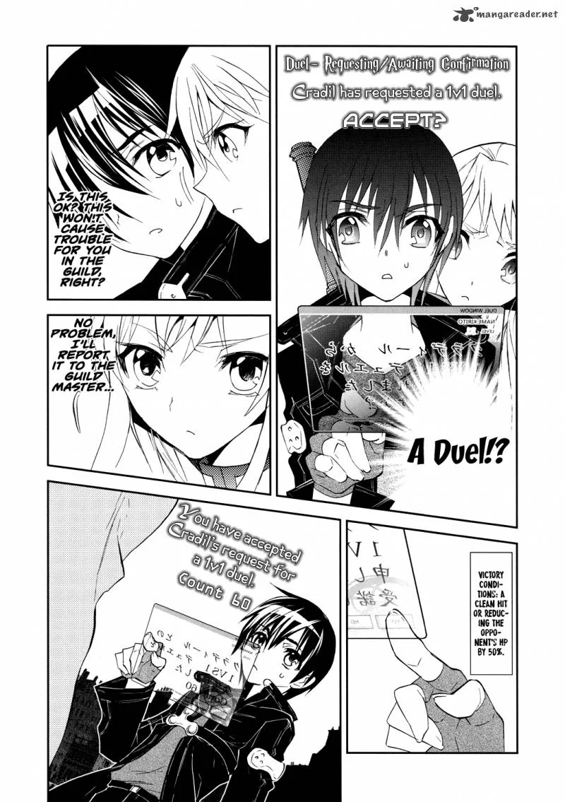 Sword Art Online Chapter 4 page 8