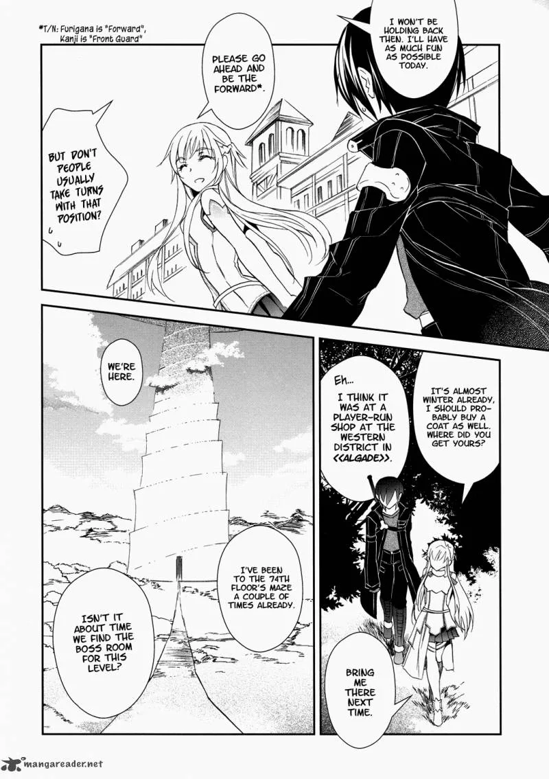Sword Art Online Chapter 4 page 18