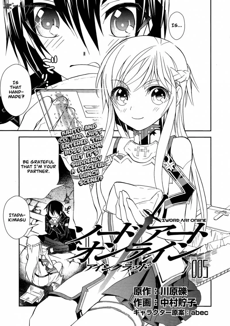 Sword Art Online Chapter 5 page 1