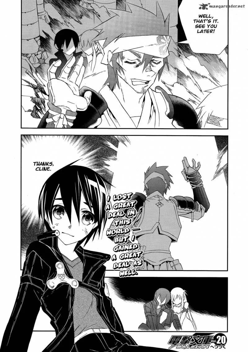 Sword Art Online Chapter 5 page 28