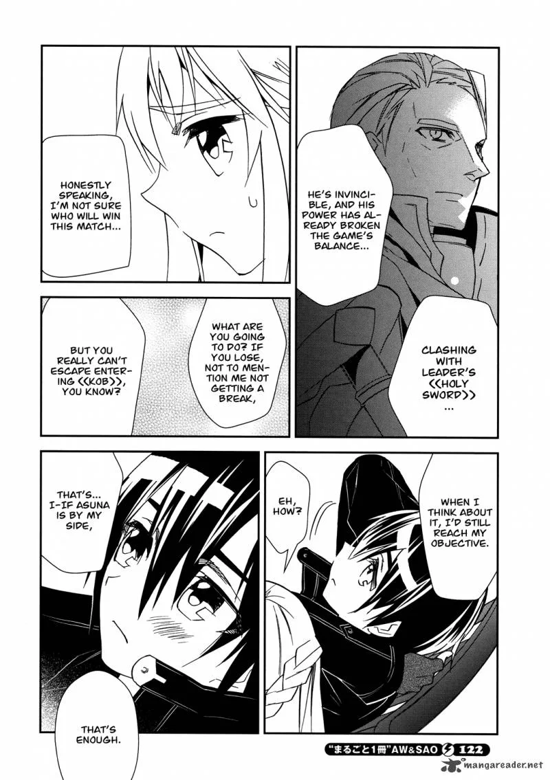 Sword Art Online Chapter 6 page 21