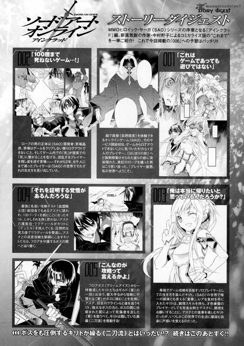 Sword Art Online Chapter 6 page 3